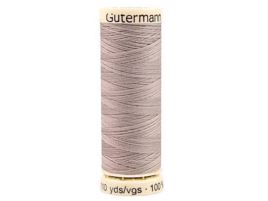 Gutermann Polyesterové nitě návin 100 m Gütermann univerzální - Light Gray