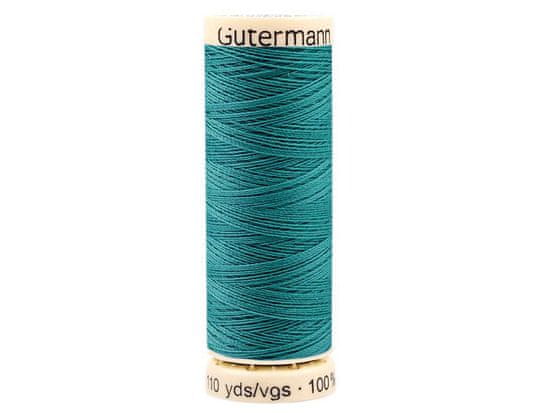 Gutermann Polyesterové nitě návin 100 m Gütermann univerzální - zelenomodrá tm.