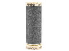 Gutermann Polyesterové nitě návin 100 m Gütermann univerzální - Steel Gray