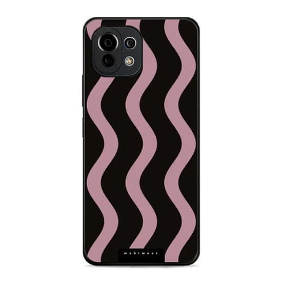 Mobiwear Prémiový lesklý kryt Glossy - Xiaomi 11 Lite 5G NE / Xiaomi Mi 11 Lite - GA54G Fialové vlnky