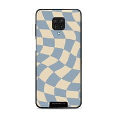 Mobiwear Lesklý kryt Glossy - Xiaomi Redmi Note 9 Pro / Note 9S - GA59G Modrá a béžová šachovnice