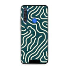 Mobiwear Prémiový lesklý kryt Glossy - Xiaomi Redmi Note 8T - GA61G Béžové linky