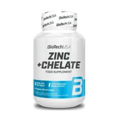 BioTech USA Zinc (Zinek) + Chelate, 60 tablet