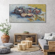 COLORAY.CZ Obraz na plátně Zelí a cibule van Gogh 140x70 cm