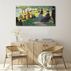 COLORAY.CZ Obraz na plátně La Grande Jatte Seurat 120x60 cm