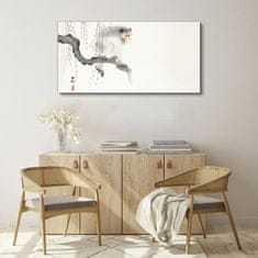 COLORAY.CZ Obraz na plátně Větev zvířat opice Asijské 120x60 cm