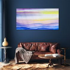 COLORAY.CZ Obraz na skle Abstrakce moře mraky 120x60 cm