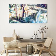 COLORAY.CZ Obraz na skle Abstrakce Jungle Tree 120x60 cm