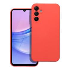 MobilMajak Obal / kryt na Samsung Galaxy A15 5G oranžový - SILICONE Case