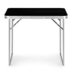 OEM Turistický stůl piknikový stůl skládací horní 80x60 cm černý