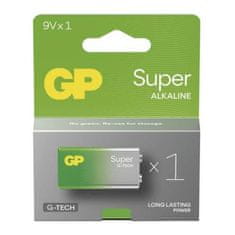 GP Baterie SUPER 9V (6LR61), blistr