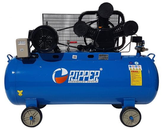 Ripper Kompresor olejový třípístový 300 l, 7,5 kW, 400 V