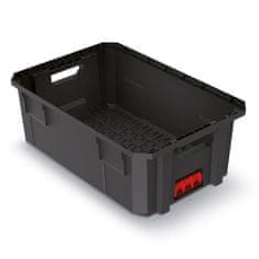 Kistenberg Modulární přepravní box X BLOCK PRO černý 544x362x200mm