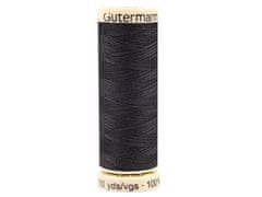 Gutermann Polyesterové nitě návin 100 m Gütermann univerzální - Anthracite