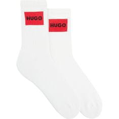Hugo Boss 2 PACK - dámské ponožky HUGO 50510661-100 (Velikost 35-38)