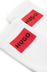 Hugo Boss 2 PACK - dámské ponožky HUGO 50510661-100 (Velikost 39-42)