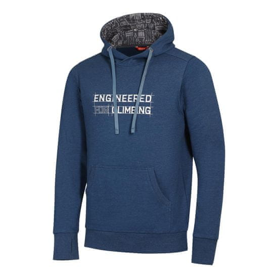 Ocún Pánská lezecká mikina Ocún HOODIE MEN blue opal|L