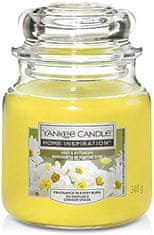 Yankee Candle Svíčka Medium Jar 340g DAISY AND BUTTERCUPS