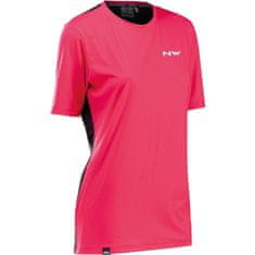 Northwave Dámský cyklo dres Xtrail Wmn Jersey Black/Fuchsia vel.: XS