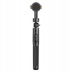 ULANZI Selfie tyč Tripod Dálkové ovládání Bluetooth Monopod Vysoký 160cm Magnetický