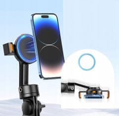 ULANZI Selfie tyč Tripod Dálkové ovládání Bluetooth Monopod Vysoký 160cm Magnetický