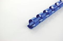 GBC Plastové hřbety, 8 mm, modré, 100 ks