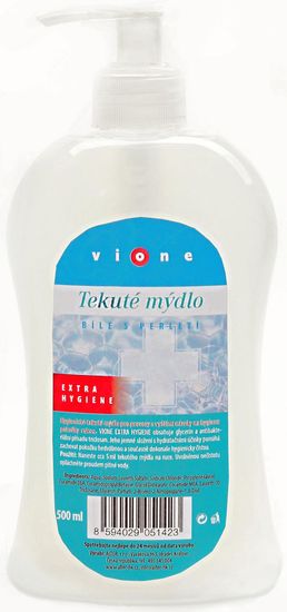 Tekuté mýdlo Vione - s antibakteriální přísadou, 500 ml