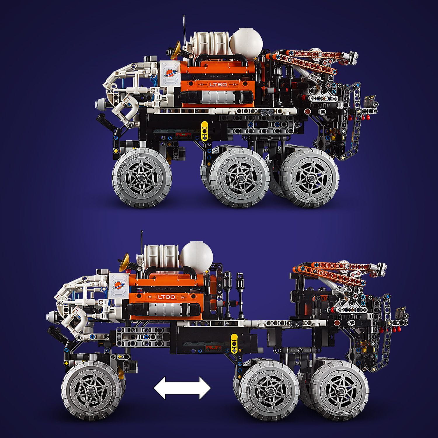 LEGO Technic 42180 Prieskumné vozidlo s posádkou na Marse