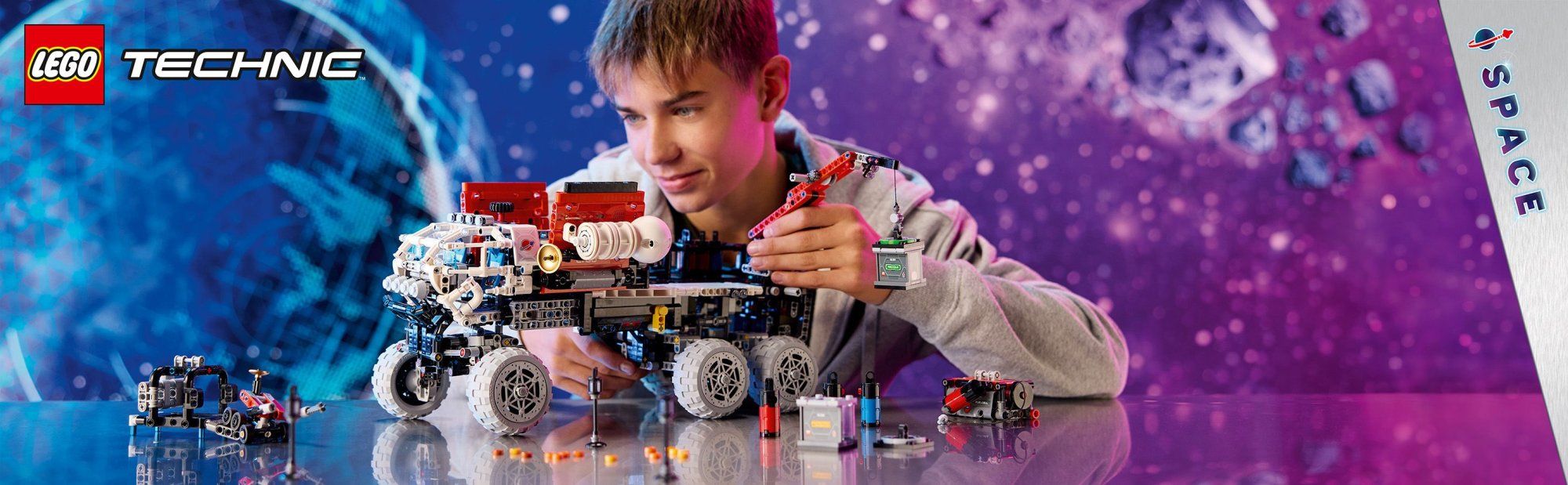 LEGO Technic 42180 Průzkumné vozítko s posádkou na Marsu