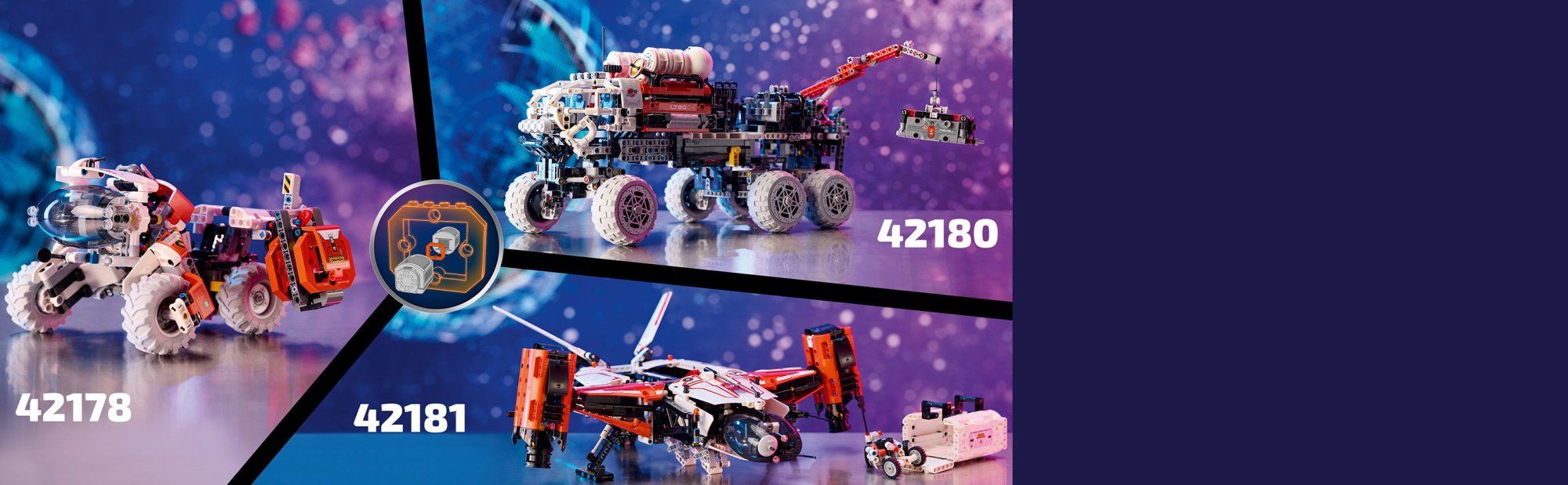 LEGO Technic 42180 Průzkumné vozítko s posádkou na Marsu