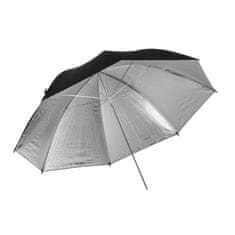 Quadralite Stříbrný deštník Quadralite 91 cm