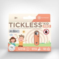 Tickless KidPRO - ultrazvukový odpuzovač klíšťat - Oranžový