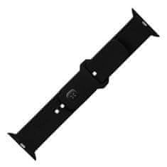 FIXED Set silikonových řemínků Silicone Sporty Strap pro Apple Watch 38/40/41mm FIXSST2-436-BK, černý