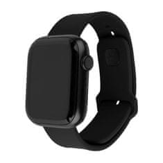 FIXED Set silikonových řemínků Silicone Sporty Strap pro Apple Watch Ultra 49mm FIXSST2-1029-BK, černý