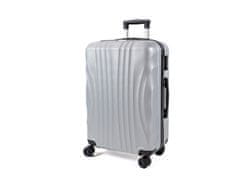 Mifex Cestovní kufry V83,skořepinové,3 kusy, stříbrný,TSA