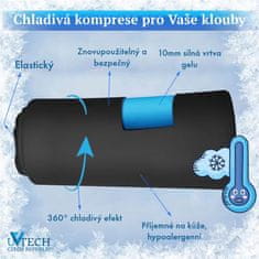 UVtech Ice-1 Chladící gelový návlek na koleno a loket Velikost: M