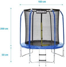 Marimex Trampolína Standard 183 cm + vnitřní ochranná síť + schůdky