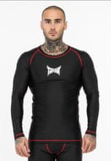 Tak Rashguard TAPOUT s dl. rukávem BEDROCK - černý