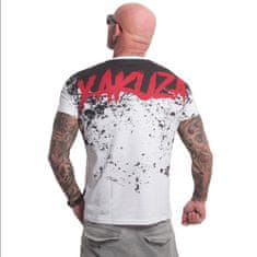 Yakuza Yakuza Pánské tričko SPLASH ALLOVER - bílo/černé