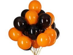Verk 26059 Balonky Halloween černé a oranžové 20 ks