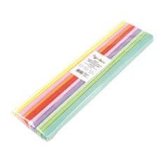 Gimboo Krepový papír - role 50 x 200 cm, mix pastelových barev, 10 ks