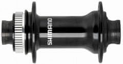 Shimano náboj disc HB-MT410 32děr Center lock 15mm e-thru-axle 100mm přední černý v krabičce