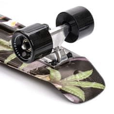 Meteor Flip Multi plastový skateboard černá varianta 40578