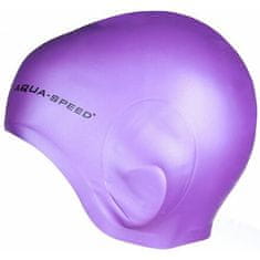 Aqua Speed Ear koupací čepice fialová varianta 27149