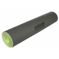 Merco Yoga TPE 6 Double Mat podložka na cvičení černá-zelená varianta 40619