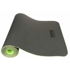 Merco Yoga TPE 6 Double Mat podložka na cvičení černá-zelená varianta 40619