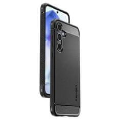 Spigen Silikonový obal na Samsung Galaxy A55 5G Spigen Rugged Armor Matte Black