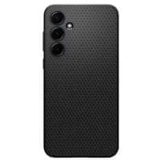 Spigen Silikonový kryt na Samsung Galaxy A55 5G Spigen Liquid Air Matte Black