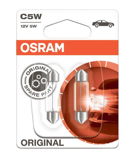 Osram Žárovka pomocná C5W 12V 6418-02B