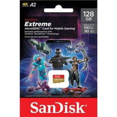 SanDisk Paměťová karta Micro SDHC Mobile Extreme 128GB UHS-I U3 (190R/ 90W)